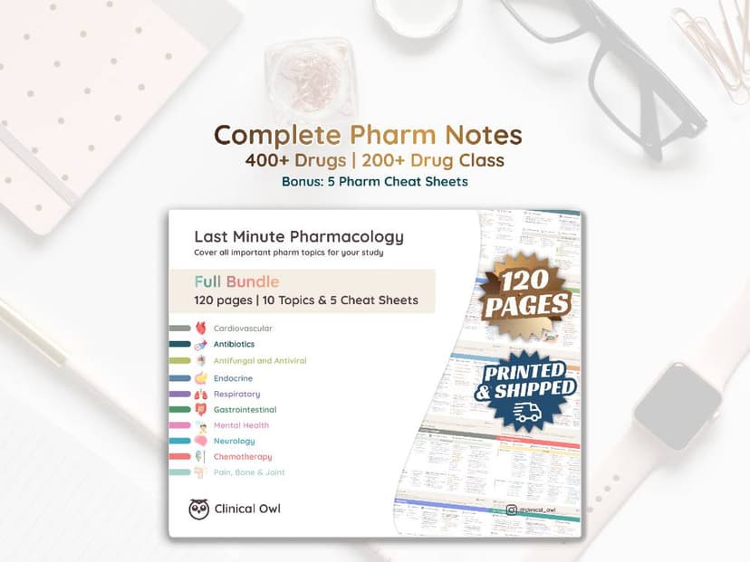 130-page Pharm Complete Notes PDF